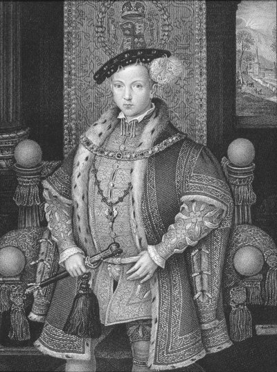 Portrait of King Edward VI from 